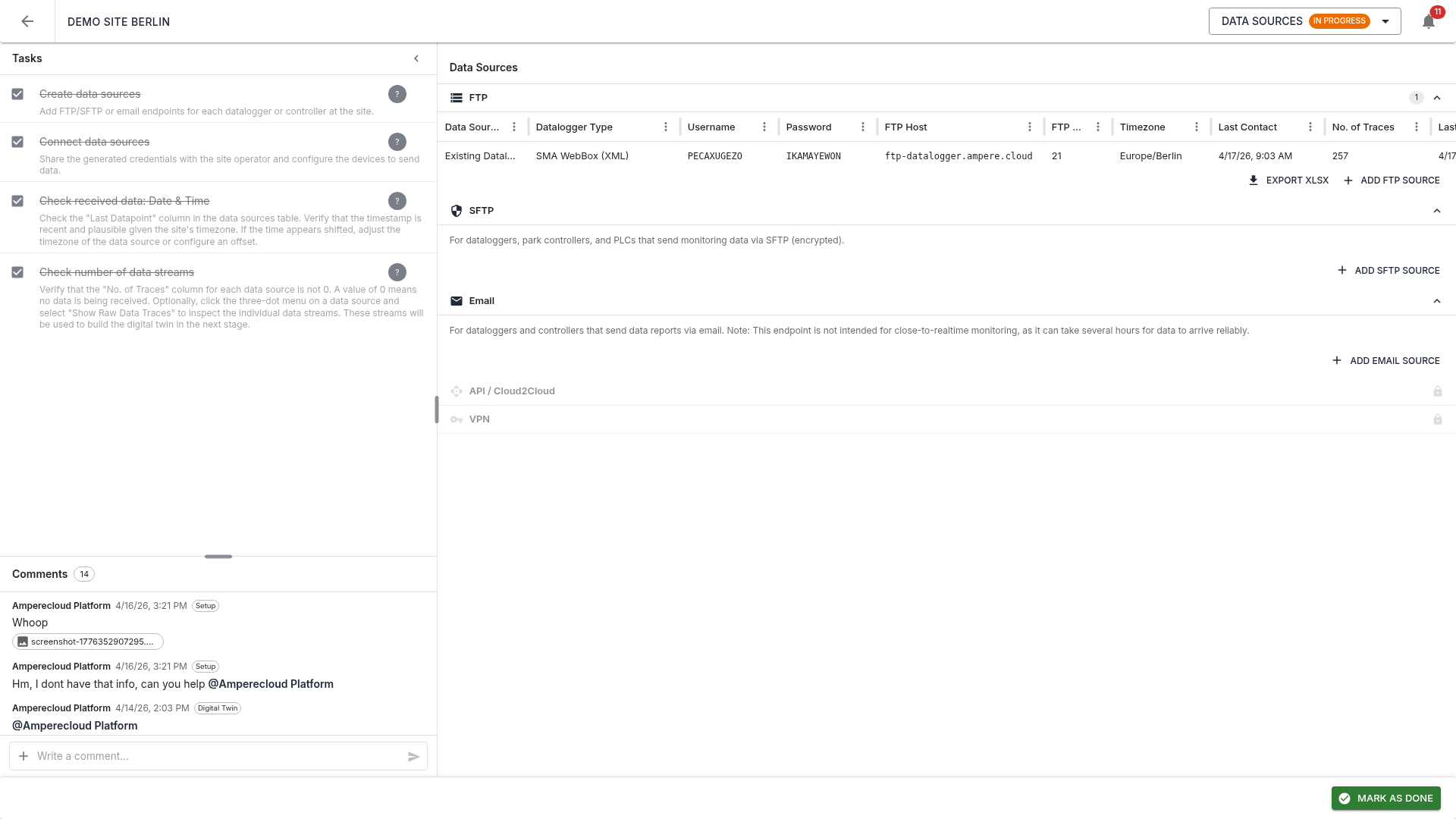 Data Sources overview